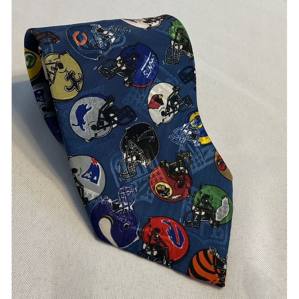 NFL Team‎ Football Helmets Neck Tie Packers Bears Cowboys Eagles Colts Chiefs